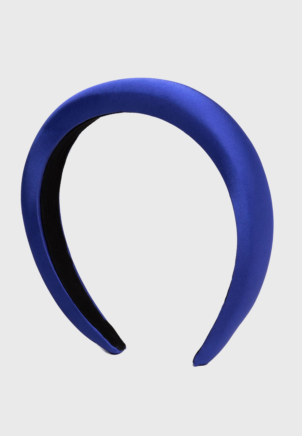 Apéro - Satin-Haarreif in Blau