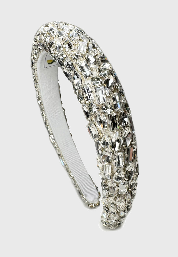 Whispering Sparkle - Luxurious Statement Crystal Headband