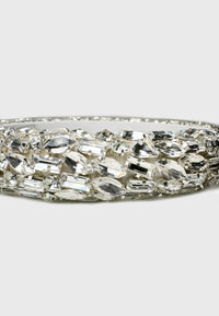 Whispering Sparkle - Luxuriöser Statement Kristall Haarreif