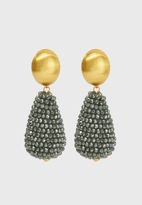 Drama alla Scala - Elegante Kristall Ohrclips