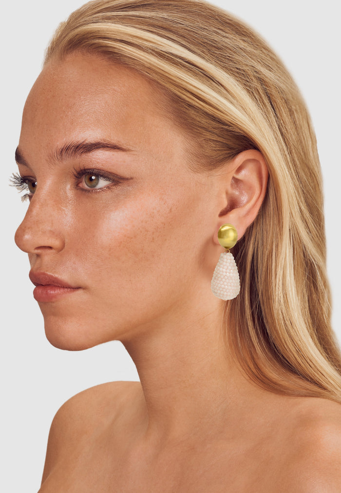 Champagne Problems - Elegante Kristall Ohrclips