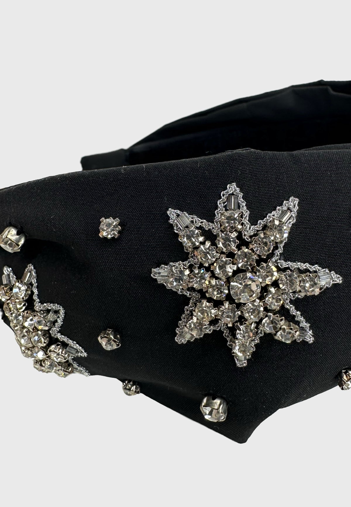 Grande Stella Luna - Funkelnder Turban Haarreif mit Stern Design