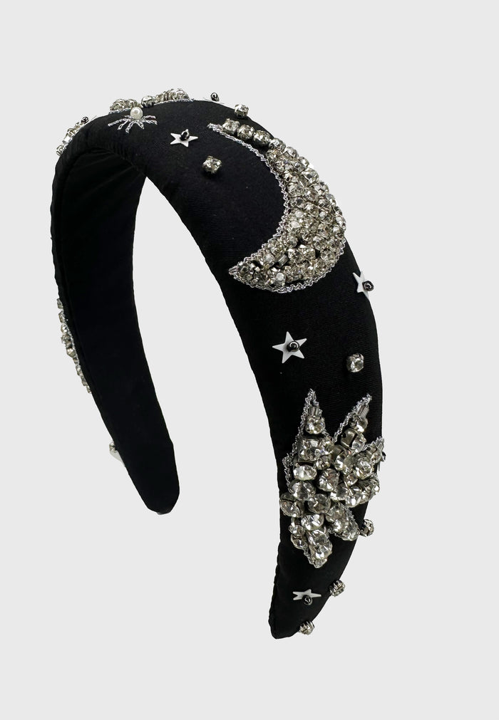 Stella Luna - Sparkling crystal headband with star design