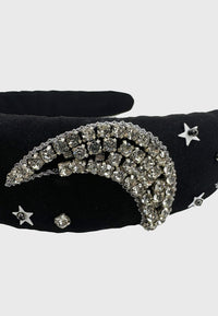 Stella Luna - Funkelnder Kristall Haarreif mit Stern Design