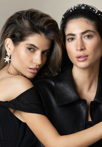 Stella Luna - Funkelnder Kristall Haarreif mit Stern Design