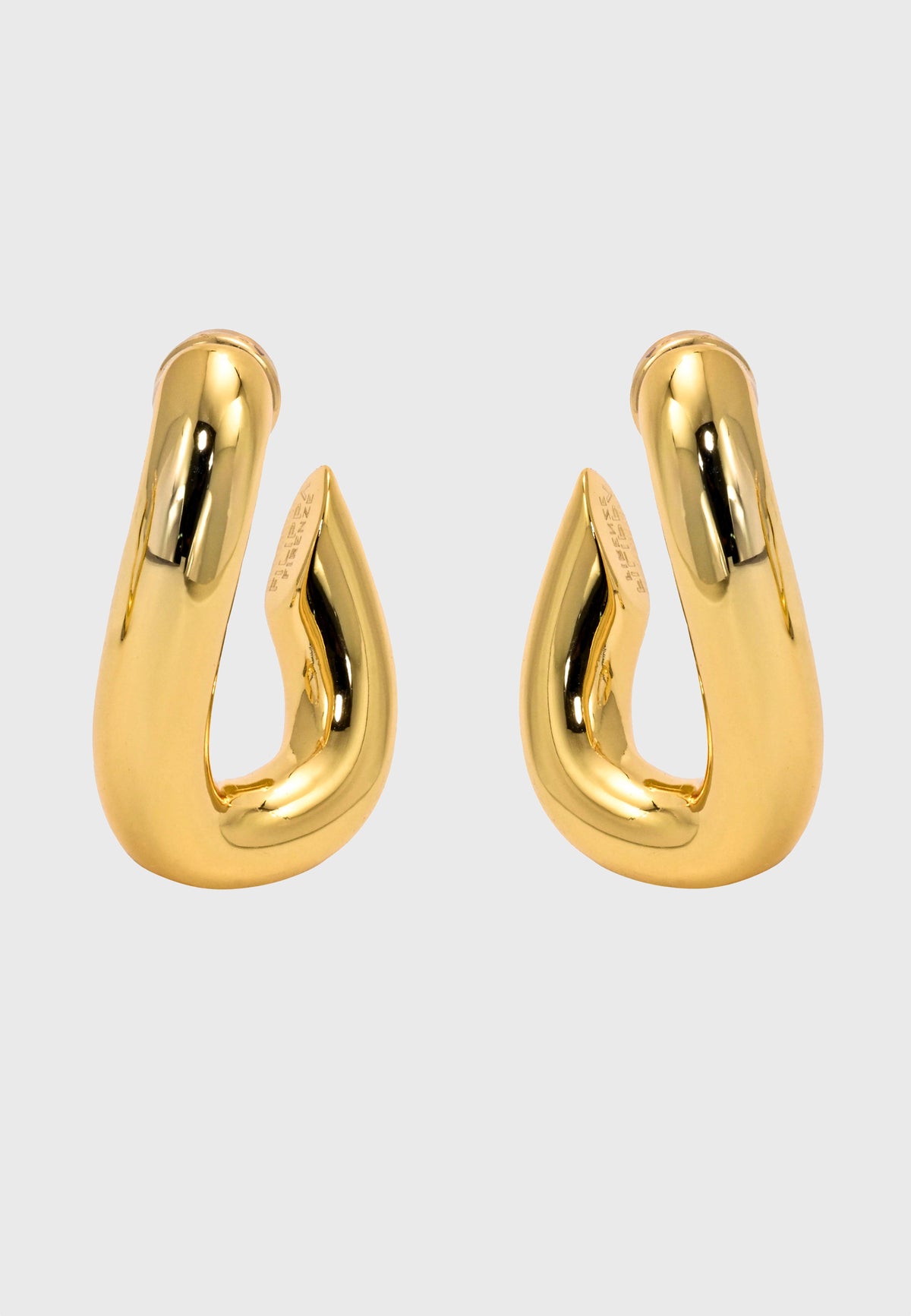 GIGI - Vergoldete Creolen mit modernem Twist