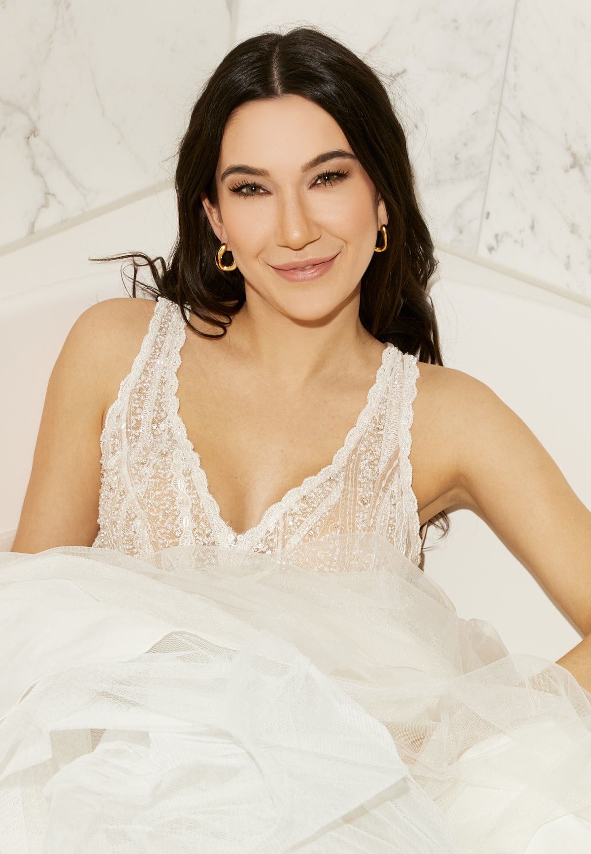 GIGI - Vergoldete Creolen mit modernem Twist