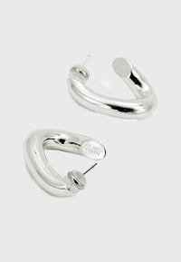 GIGI - Creolen Silber mit modernem Twist