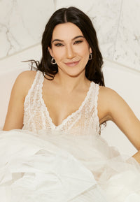 GIGI - Creolen Silber mit modernem Twist