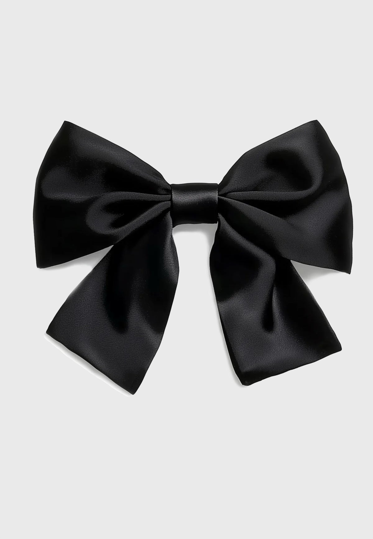 Silk Bow - Haarschleife aus Seide Schwarz