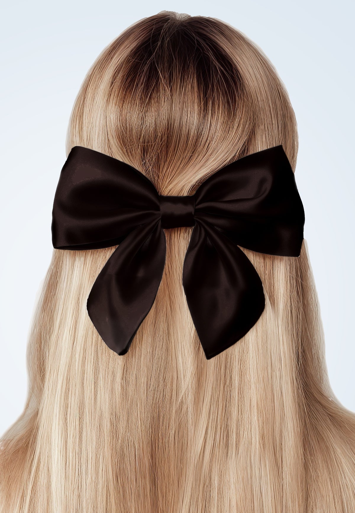 Silk Bow - Haarschleife aus Seide Schwarz