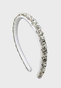 Fiocco - Schmaler Kristall Haarreif