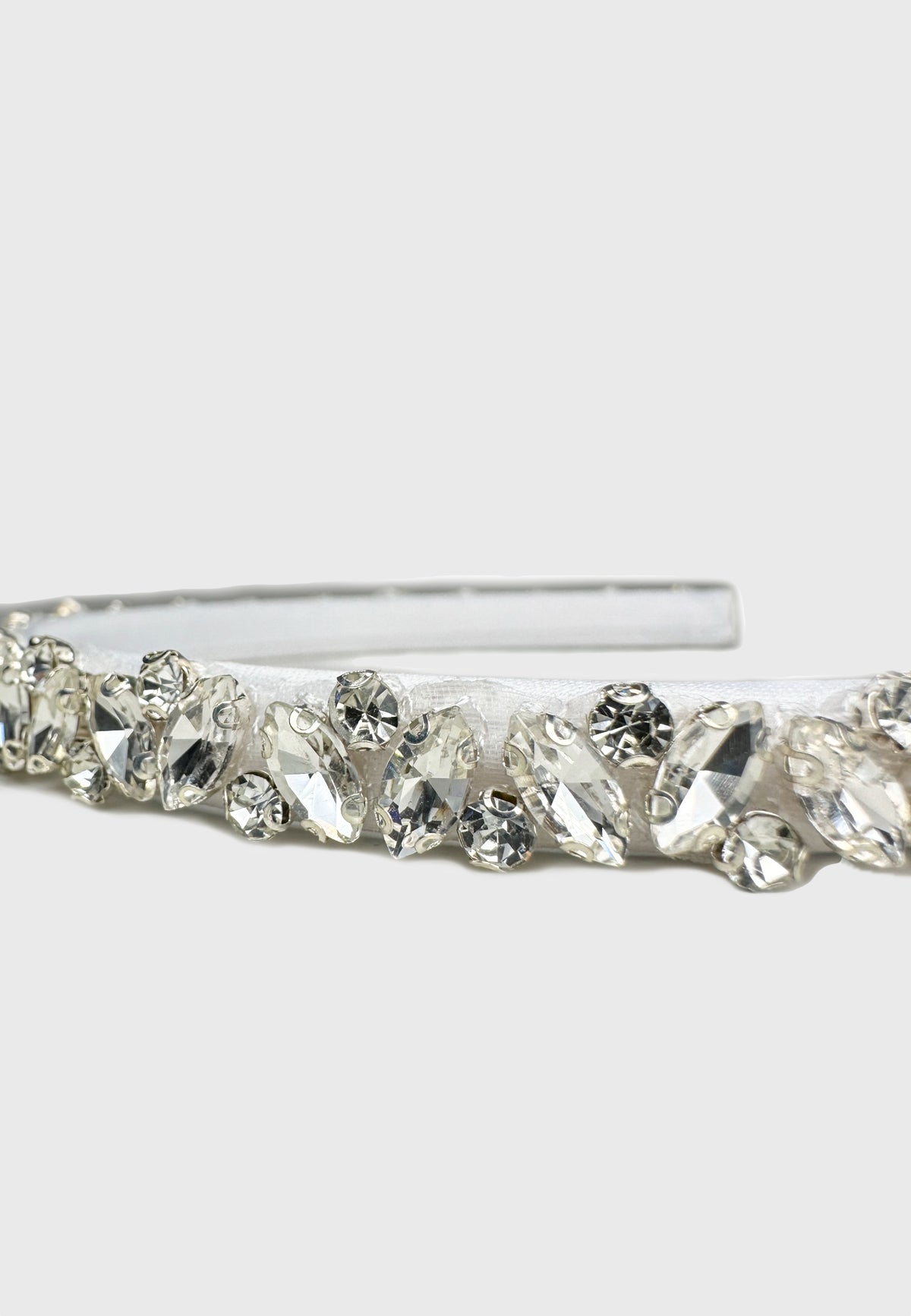 Fiocco - Schmaler Kristall Haarreif