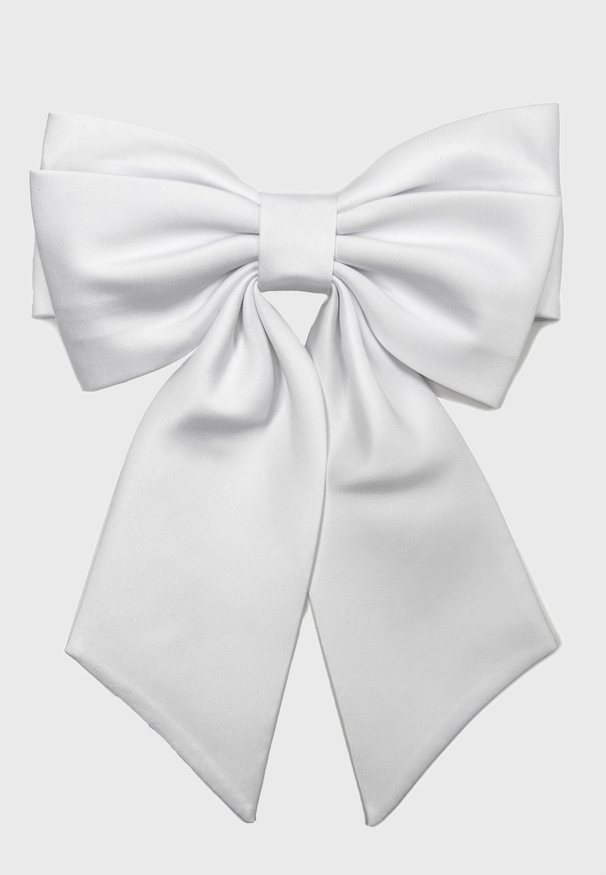 Big Bow - Haarklammer mit großer Doppel-Schleife aus Satin