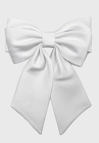 Big Bow - Haarklammer mit großer Doppel-Schleife aus Satin