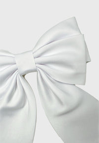 Big Bow - Haarklammer mit großer Doppel-Schleife aus Satin
