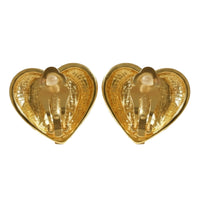 COMING SOON "Milano Edge" – Goldene Herz-Ohrclips