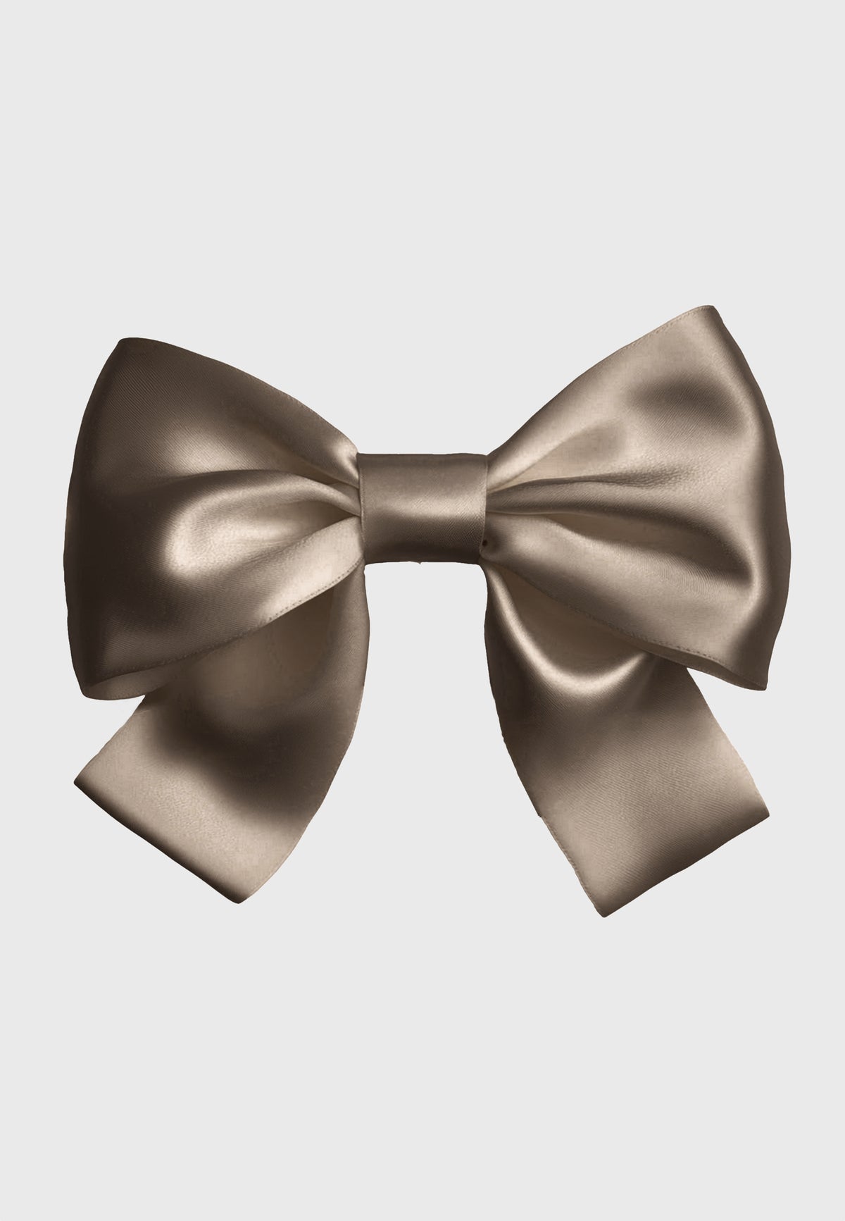 Silk Bow - Hair clip with silk bow