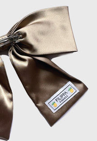 Silk Bow - Hair clip with silk bow