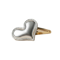 Piccola - Haarclip-Set mit Sternchen und Herz in Gold & Silber