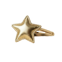 Piccola - Haarclip-Set mit Sternchen und Herz in Gold & Silber