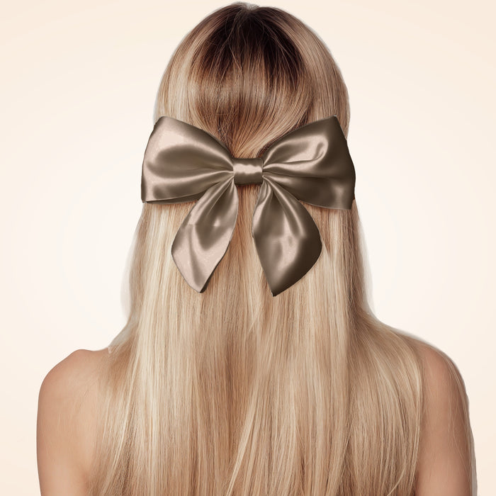 Silk Bow - Haarklammer mit Schleife aus Seide