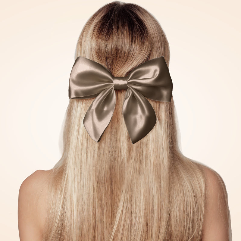 Silk Bow - Haarklammer mit Schleife aus Seide