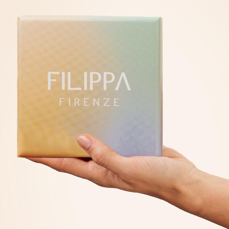 Big Bow - Schwarze Haarklammer mit großer Doppel-Schleife aus Satin - Filippa Firenze