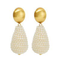 Champagne Problems - Elegante Kristall Ohrclips - Filippa Firenze