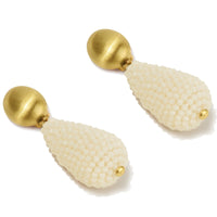 Champagne Problems - Elegante Kristall Ohrclips - Filippa Firenze