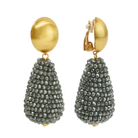 Drama alla Scala - Elegante Kristall Ohrclips - Filippa Firenze