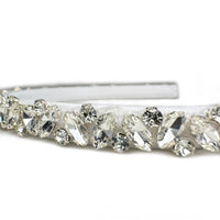 Fiocco - Schmaler Kristall Haarreif - Filippa Firenze