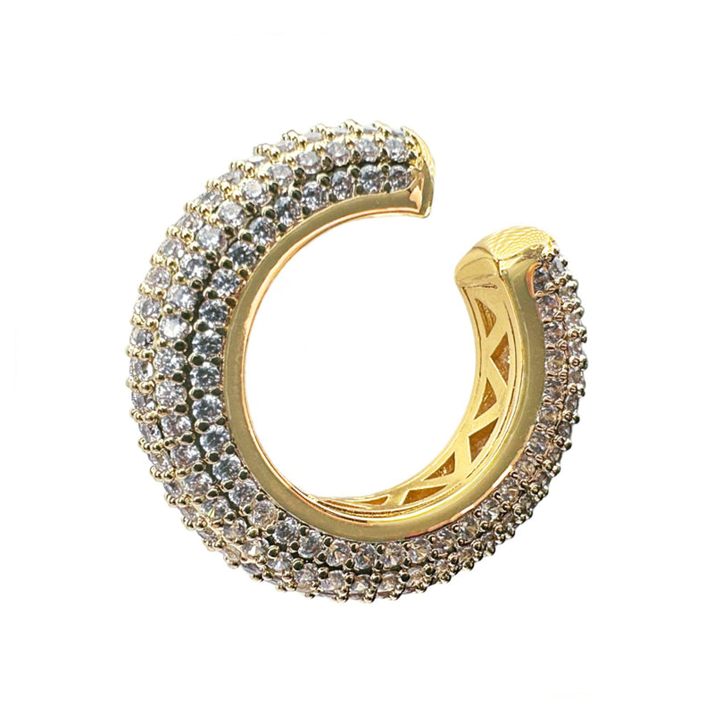 Fior Fiore - Statement Earcuff Kristall Gold - Filippa Firenze