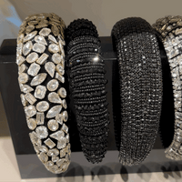 Grande Stella Luna - Funkelnder Turban Haarreif mit Stern Design - Filippa Firenze