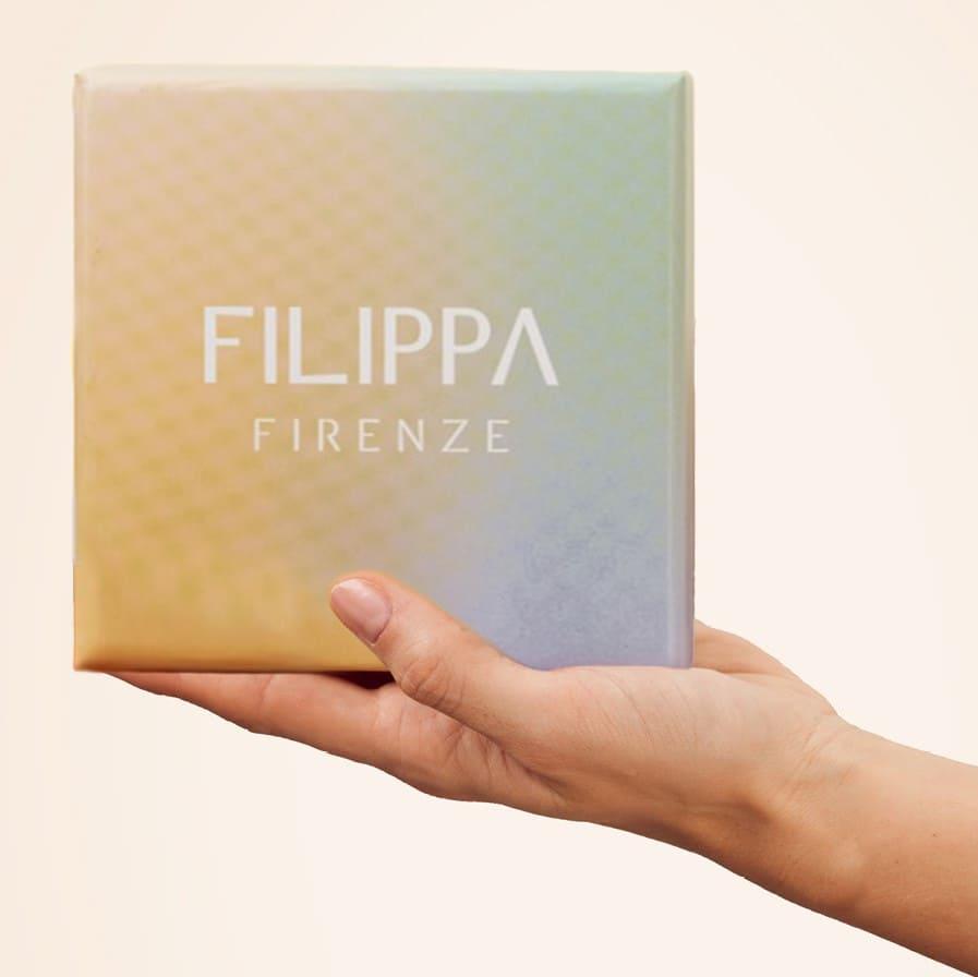 Scarcela - Geflochtener Samt Haarreif in Olive - Filippa Firenze