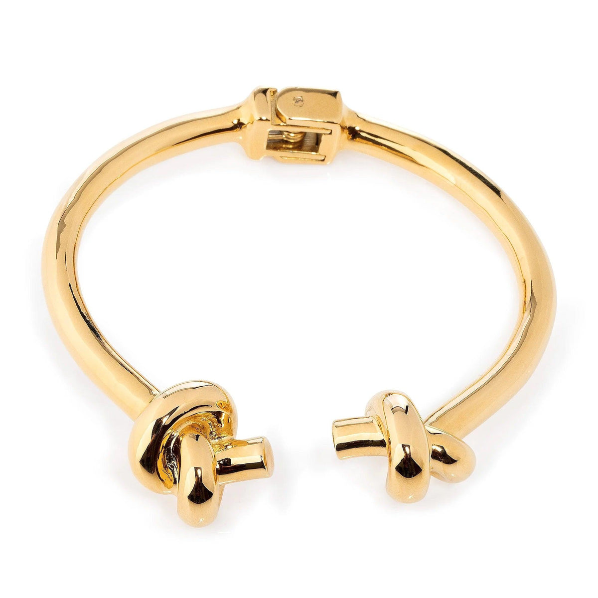 "Knot my Business" - Gold Armreif im Knoten Design - Filippa Firenze