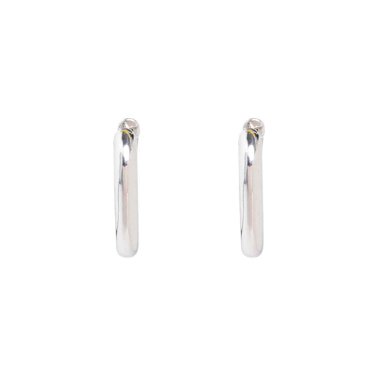 Malfy - Moderne Design Creolen in Silber - Filippa Firenze